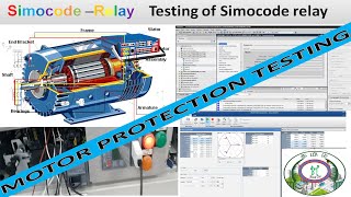 MOTOR PROTECTION TESTING  SIMOCODE RELAY TESTING  TAMIL  motortesting  relay  protection [upl. by Salisbury953]