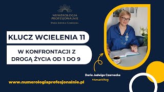 Klucz wcielenia 11 w konfrontacji z Drogą Życia od 1 do 9 [upl. by Dronski639]