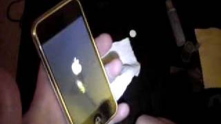 Invisible Shield installation on iPhone front [upl. by Dasi]