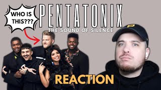 My First Time Reaction To Pentatonix  The Sound Of Silence  Didnt Expect This [upl. by Llenad]