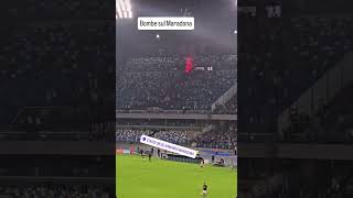 Entrata tifosi Palermo allo stadio Maradona partita di Coppa Italia Napoli Napoli Palermo [upl. by Enelyaj94]