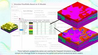 PointSource Stochastic FlowPath Simulation Added to RockWorks [upl. by Hernandez]