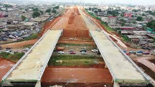 Fourth Bridge of Abidjan Côte dIvoire——4ème Pont [upl. by Deloris]