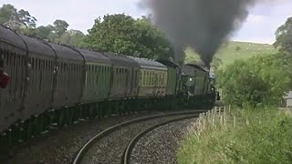 Steam on the South Devon Banks 5029 5051 Totnes PassDainton locomotivesagainstthegradient [upl. by Nanaj]