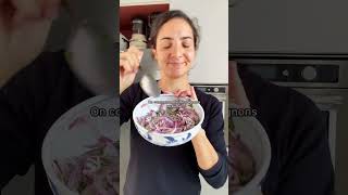 ⬇️ Recette des oignons au sumac 🇹🇷 [upl. by Thomson]