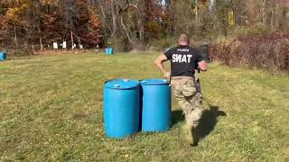 SIG M17 and GEISSELE Super Duty used in firearms drill by Instructor William DeForte [upl. by Nalyak]