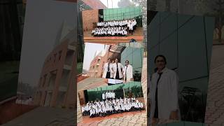 WHITE COAT CEREMONY 🧑‍⚕️🩺 at acms new delhi medstudent whitecoatceremony mbbs [upl. by Anailuig]