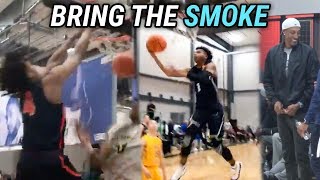 Jalen Lecque Cole Anthony amp More GO DUMB At EYBL Day 1 INSANE ANKLE BREAKERS  DUNK HIGHLIGHTS 😱 [upl. by Dorisa]