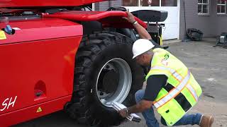 Magni Rotating Telehandler Operator Familiarization [upl. by Miriam913]