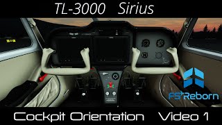 TL 3000 Sirius  TL Ultralight  Tutorials  Video 1 Introduction and Cockpit Orientation  4K [upl. by Hiram20]