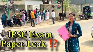 JPSC ka Exam diye par Paper leak ho gaya 😩  Kya hoga ab 😭 [upl. by Gapin]