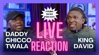 LIVE REACTION CHICCO TWALA INTERVIEW [upl. by Welsh]