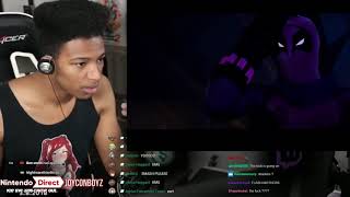 Etika Reacts to The Prowler Reveal Scene MEME [upl. by Kipper539]