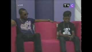 12 Year Old Lil P Up Against Olamide In A Rap Battle On Entertainment Splash Official [upl. by Ennylcaj]