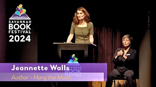 Jeannette Walls  Keynote Address 2024 Savannah Book Festival [upl. by Ahsinit50]