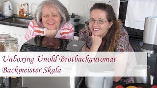 Unboxing Unold Brotbackautomat Backmeister Skala [upl. by Willock]