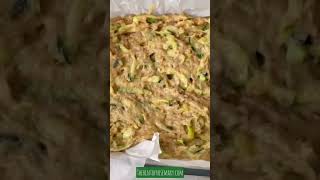 How to make healthy Zucchini Bread  1 Bowl Recipe [upl. by Fianna]