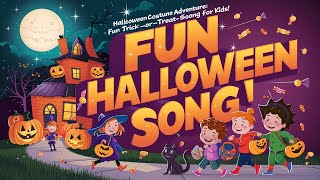 Fun Halloween Costume Song for Kids  TrickorTreat Adventure Singalong kids halloween fun [upl. by Onibla]