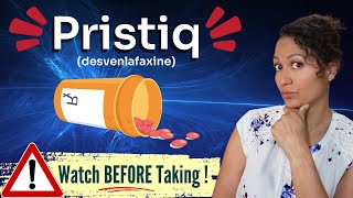 What you MUST Know BEFORE Taking Pristiq desvenlafaxine [upl. by Ainsworth]