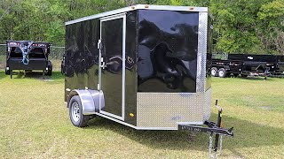 6X10 Freedom Trailers  Enclosed Trailer [upl. by Margo929]