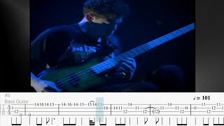 INCREDIBLE Jason Newsted Bass Solo  TABS Cunning Stunts Metallica Live 1997 [upl. by Olli]