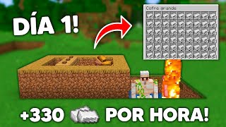 La Granja de Hierro Más Fácil  Minecraft Java 120 [upl. by Etnoved]