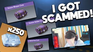 I opened up 250 Crates in COD Mobile and they robbed me [upl. by Ahseiyn258]