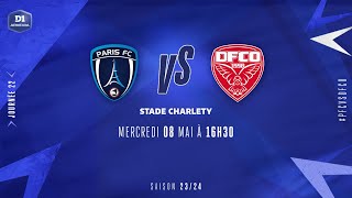 J22  PARIS FC  DIJON FCO 01 le résumé I D1 Arkema I FFF 20232024 [upl. by Irakab491]