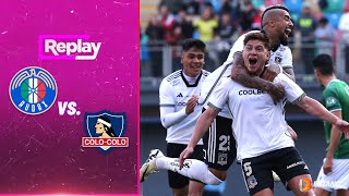 TNT Sports Replay  Audax Italiano 14 Colo Colo  Fecha 12 [upl. by Gathers]