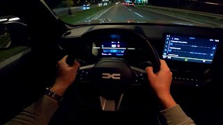 Dacia Duster 2024 Hybrid 140 Night POV Test drive CARiNIK [upl. by Anayi534]