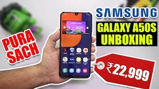 Samsung A50S Hindi Unboxing  Full Features  Camera Samples  Better Than Before [upl. by Evelc]