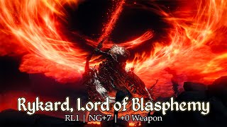 Rykard Lord of Blasphemy  RL1 NG7 0 Weapon [upl. by Erek229]