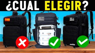 😮 Las 5 Mejores Mochilas Tacticas Militares 2024 Calidad Precio [upl. by Berkley]