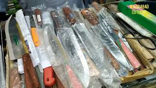 Wazirabad wholesale market knife market [upl. by Ahsieyt]