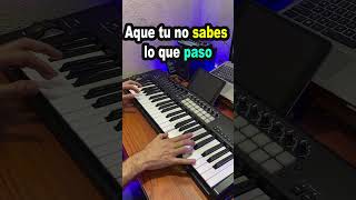 Aque tu no sabes lo que en damasco paso Coros cumbia piano [upl. by Brom190]