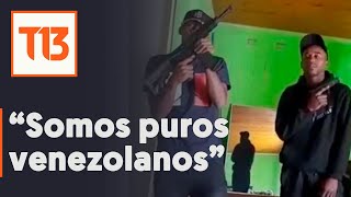 quotEstamos cazandoquot Alerta por video de sujetos con armas de guerra en Chillán [upl. by Laden]