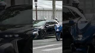 KING AND QUEEN OF BELGIUM VISIT FRANCE belgium queen king france motorcade cavalcade [upl. by Ymor]