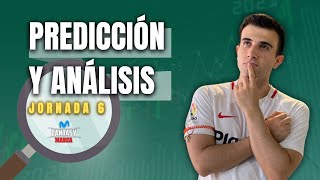 ANÁLISIS Y PREDICCIÓN DE LA JORNADA 6 DE LIGA EN CLAVE FANTASY  ONCES PROBABLES [upl. by Daniell]