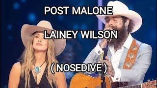 Post Malone amp Lainey Wilson Nosedive Grand Ole Opry Debut Country [upl. by Trik846]