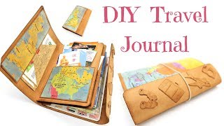 How To Make A Travellers Notebook or Journal [upl. by Cavill224]