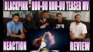 BLACKPINK  DDUDU DDUDU ‘뚜두뚜두 MV TEASER MV REACTIONREVIEW [upl. by Hgielime257]