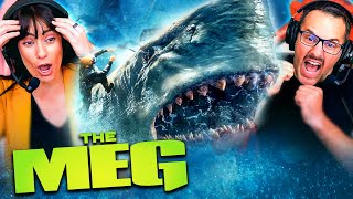 THE MEG 2018 MOVIE REACTION FIRST TIME WATCHING Jason Statham  Megalodon  Full Movie Review [upl. by Niwre]