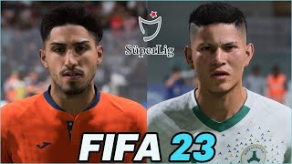 FIFA 23  ALL TURKEY SUPER LIG PLAYERS REAL FACES [upl. by Jacie]