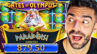 O DIA QUE ATE O VÉIO DO RAIO PAGOU AO VIVO gates of olympus slot [upl. by Eva249]