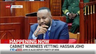 🔴LIVELIVE VETTING OF HON HASSAN JOHO EGH CSS AUGUST 04 2024 [upl. by Enilrek]