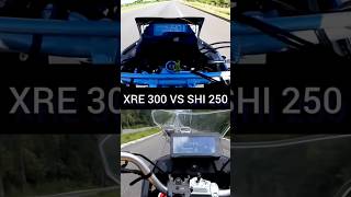 XRE 300 VS SHI 250 não definitivo [upl. by Hayyifas390]