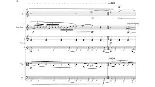 Zygmund de Somogyi  Gilded 2024 for soprano and chamber ensemble w score [upl. by Steffie]