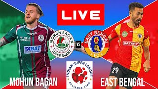 MOHUN BAGAN VS EAST BENGAL 🔥 INDIAN SUPER LEAGUE MATCH DAY 🔥 LIVE MATCH TODAY 🔥 PES 2021 [upl. by Boiney]