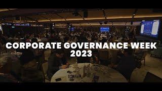 Highlights of Corporate Governance Week 2023 [upl. by Nylikcaj]