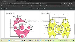 Pertemuan 9 Praktikum Gambar Teknik 2D AutoCAD 2024 [upl. by Annaicul]